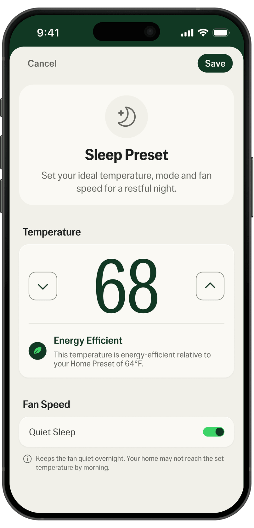 Smarter Scheduling app screen