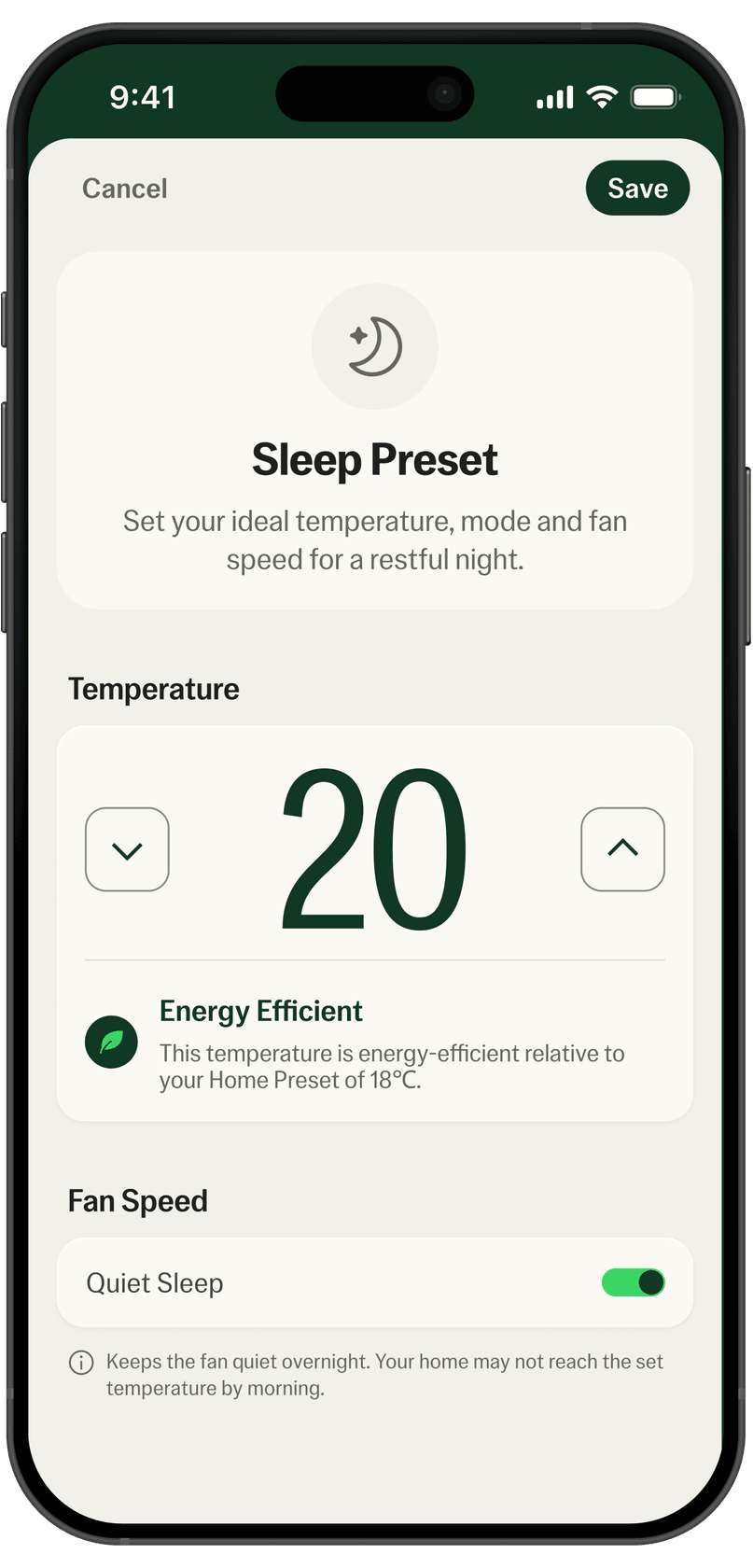 Smarter Scheduling app screen
