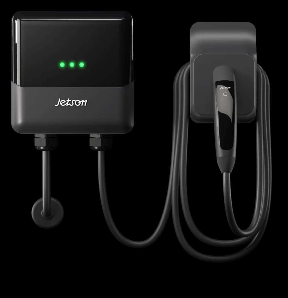 Jetson Charge wall charger and connector
