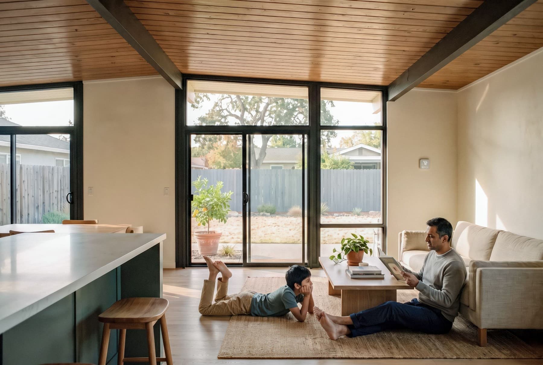 A comfortable home with a system sized for its needs