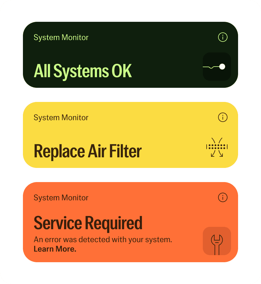 The System Monitor card in the Jetson Home app showing system health and connectivity status.